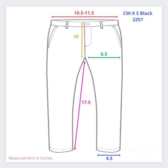 CW-X Endurance Pro 3/4 Compression Tights Muscle Support SIZE S Black - Picture 3 of 11